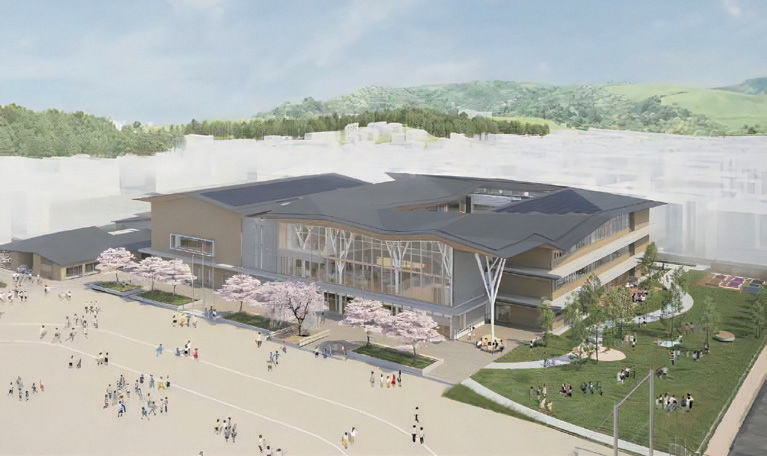 佐保小学校新校舎イメージ