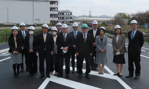 都市計画道路「星田駅前線」延伸部の議員見学会