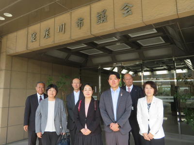 都市環境福祉常任委員会 寝屋川市視察